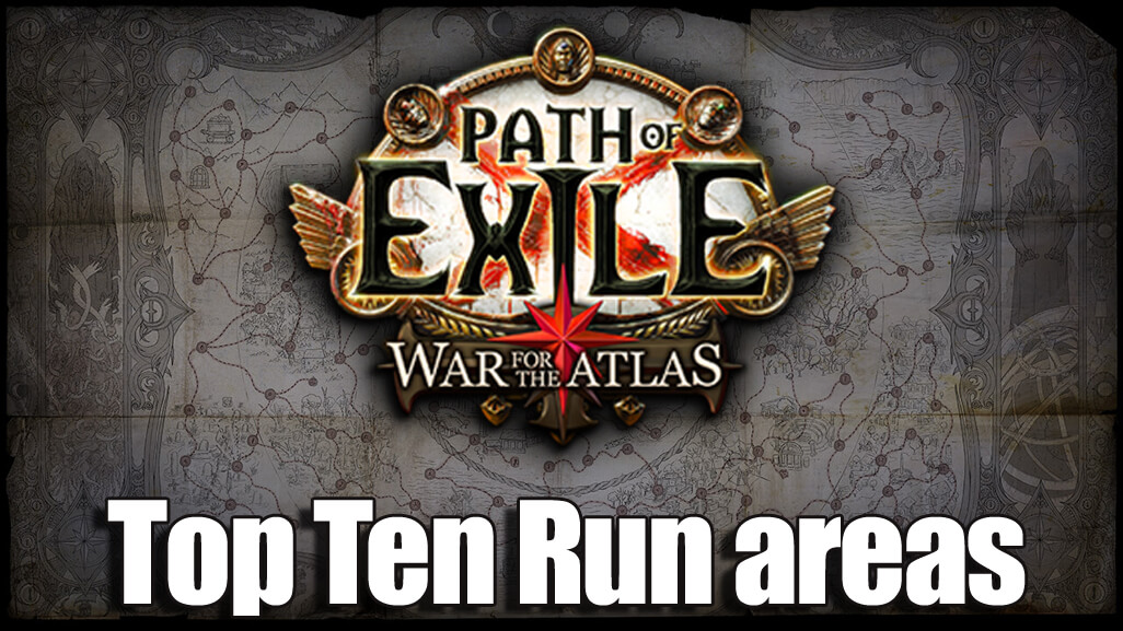 Top Ten Run areas in Path of Exile Abyss League
